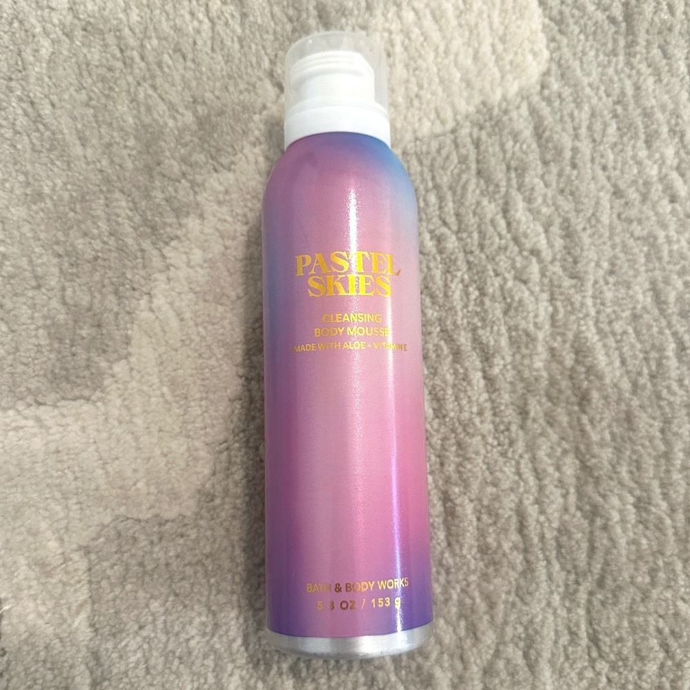 Bath and Body Works Pastel Skies Cleansing Body Mousse BBW B&BW